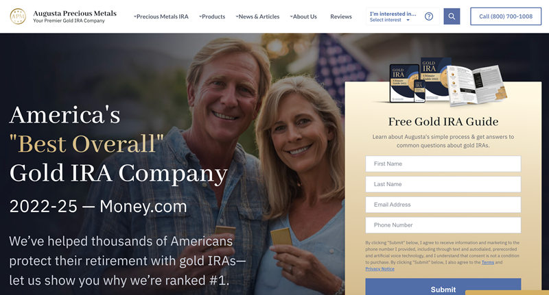 Augusta Precious Metals Home Page